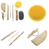 Strumenti artigianali Arrivano Set di strumenti per argilla Y Kit per sculture Scpture fatte a mano Consegna a domicilio Home Garden Arts Crafts Gifts Dhhzx