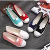 Autumn Casual up Dress Flats Shallow Lace Women Fashion Comfortable Female Canvas Loafers Vulcanized Shoes Ladies Footwear 230922 183