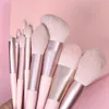 Makeup Brushes Tools Pink 11pcs Set Cosmetic Powder Foundation Blush Contour Concealer Eyebrow Eye Shadow Blending Brush Make Up Tool 230922