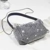 Bolsas de noche Bolsa de lujo Mujeres Diamond Hobo-Bolso Bolso Tote Hombro Cruz Cuerpo Brillante Rhinestone Bolsa Monedero Ladies Clutch X0922