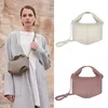 Femmes poignée sac de créateur sacs à bandoulière de luxe pochette souple véritable sacoche en cuir couleur unie sac à bandoulière beige blanc rouge noir pochette