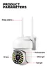 IP -kameror i full färg Videokamera 5G WiFi Security 1080p PTZ HD CCTV Outdoor Surveillance Night Vision Tracking Human Detection 230922