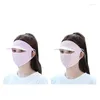 Bandanas Summer Sunsn Silk Mask Protection Ochrona twarzy ER z brzegi na zewnątrz Cykling Hats Caps Drop dostawa moda akcesoria s dhkhb