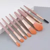 Makeup Brushes 8 PCS Cosmetics Foundation Eyeshadow Blending Brush Soft Fluffy Beauty Tools utgör 230922