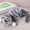 Bonecas de pelúcia elétrica boneca de pelúcia brinquedo caindo gato rir simulação gato engraçado gato crianças brinquedo criativo presente de natal 230922