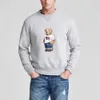 Herrtröjor tröjor rl designer män stickor tröja ralphs polos björn laurens pullover crewneck stickad långärmad casualwskr q7jq