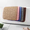 Carpet Mat Non Slip Carpets Cobblestone Embossed Bathroom Bath In Wash Basin Bathtub Side Floor Rug Shower Room Doormat Memory Foam 230921