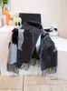 23ss Color blocking design scarf for women and men Size 70*200 cm Large logo decoration autumn Shawl Including brand box Gift First Choice