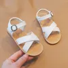 First Walkers Toddler Baby Girl Shoes Breathable Shoe Dew Toe Bag Head Sandals Soft Covers