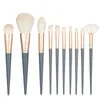 Makeup Brushes Tools 10st Soft Fluffy Set Eye Shadow Foundation Brush Women Cosmetic Powder Blush Blending Beauty Tool 230922