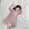 Filtar svägande barn blommor flickor sömnkläder avslappnade barn