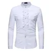 Camicie eleganti da uomo Smoking di fascia alta per abbigliamento da uomo Blusas Camisa Masculina Camicette di moda Party Ropa Camisas De Hombre Top Chemise Homme 230921