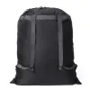 Grande saco de lavanderia mochila de lavagem de poliéster resistente com 2 alças ajustáveis para acampamento escolar jan88