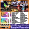 Original RandM Tornado 10000 puff E Cigarette Puffs 10000 Disposable Vape Pen With Rechargeable Battery Airflow Control Mesh Coil 20ml Prefilled Pod 10K Big Vapo