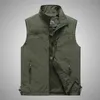 Heren Vesten FGKKS Lente Mannen Vest Outdoor Leisure Effen Kleur Vest Jonge Middelbare Leeftijd Pography Vissen Casual Jas Mannelijke 230921