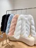 Womens Fur Faux Real Coat Coats Natural Jacket Ladies Thick Warm Overcoat Streetwear 230921