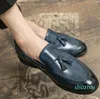 Chaussures habillées mocassins pour hommes conduite décontractée marche pantoufles pour hommes confortables en cuir doux Oxfords mariage