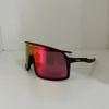 Sports Eyewears Outdoor Cycling Solglasögon UV400 Polariserade 3 linser Cykelglasögon MTB -cykelglasögon Män kvinnor som rider solglasögon med fall OO9406