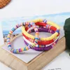 Strand bunte Quaste weiche Keramik Muschel böhmische Armband für Frauen Mode passende vielseitige Freundschaftsgeschenk