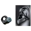 T88 Clip-on Ear Bluetooth Headset 5.3 Comfortable Wearing Ear Hook Earphone Bone Conduction Ultra-long Life Wireless Sports Waterproof Headphone