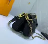 10A最高品質のバッグクロスボディ女性ハンドバッグデザイナーショルダーハンドバッグマルチポシェットレザーラックスデタッチ可能チェーンクラッチポーチコンポジットバッグ