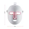 Ny ankomst LED -ansiktsmask 7 färger ljus fototerapi ansiktsmask anti akne blekning röd ljus terapi mask hud skönhet behandling trådlös USB -laddning