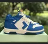 Scarpe sportive di nuova uscita Arrow OW Designer Uomo Donna Scarpe da basket Blu Bianco Tabellone per esterni Sneakers da ginnastica Consegna veloce con scatola da scarpe OW98797