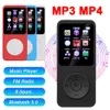 MP3 MP4-spelare 1,8 tum MP3 MP4 Musikspelare Push-knapp Bluetooth 5.0 E-Book Sports FM Radio Student Walkman för Windows XPvistaWindows 8 230922