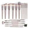 Makeup Brushes Narzędzia gorące szampana zestaw dla kobiet kosmetyczny podkład w proszku rumieniec cień do powiek kabuki mieszanie makijażu pędzla Beauty 230922