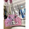 Empress Dowager's Vivians Sacurn 2023 New Pink Elephant Pattern Bowling Bowling Sac Underar Ungrouss Single Single Crossbody