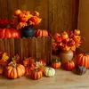 Christmas Decorations Autumn Pumpkin Wheat Silk Bouquet for Party Thanksgiving Day Home Fireplace Table Harvest Festival Decor R230922