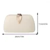Evening Bags Women Shinny Crossbody Bag With Leaf Glitter Detachable Strap PU Leather Banquet Clubs For Female