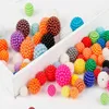 500pcs partia mieszany kolor 10 mm imitacja perełek pereł okrągłe plastikowe koraliki sztuki rzemieślnicze