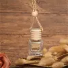 6ml10ml bouteilles de parfum pendentifs divers pendentifs de voiture bouteilles vides huiles diffuseurs petites bouteilles en verre accessoires huile essentielle amour coeur forme carrée