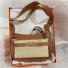 Fashion Bags Pure handmade wax line mini Gypsy Saddle Bag 2023 new swift leather braided strap crossbody bag casual