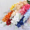 Christmas Decorations Big Artificial Hyacinth flower fleurs artificielles for autumn home wedding decoration flowers R230922