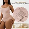 Kvinnor Shapers Shapewear Bodysuit Kvinnor Mage Control Seamless Body Belly Trimmer Slimming Sexig Push Up Reducer Shaper Woman 230922