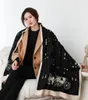 Kaszmirowy klimatyzowany pokój High-end szal dla kobiet nowa internetowa celebrytka ciepłe szalik wszechpretny szalik