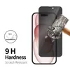 Nieuwe collectie Privacy Screen Protector voor iPhone 15 Pro Max Plus Anti-Spy Gehard Glas Film 9H 2.5D Case Vriendelijk met pakket