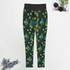 Women's Leggings Yellow Dandelion Sexy Plants Print Fitness Yoga Pants High Waist Seamless Sport Legging Women Funny Custom Leggins