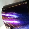 Purple Blue Pearl Gloss Chameleon Vinyl Wrap Film With Air Bubble Shiny Flip Flop Glitter Pearl Car Wrap Sticker Size1 52 2590