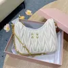 Hobo da donna Wander Matelasse hot bag Borsa da donna di lusso sotto le ascelle Pochette firmata con tracolla con cerniera Borsa a tracolla Borse in vera pelle