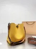 Balde de mão de mão de um ombro com um ombro com litchi padrão feminino compras de moda bolsas de couro bolsa hobo saco crossbody mensager bolsa de designer de luxo