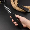 Micro tech Hellhound Automatisches Messer D2 Klinge Griff aus Aluminiumlegierung Camping Outdoor Wandern Selbstverteidigung Taktischer Kampf EDC-Messer