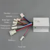 Fahrradgruppensets 24V 250W DC-Bürstenmotor Elektrofahrrad-Umrüstsatz für DIY-Rollermotor Hochgeschwindigkeitsnabengetriebe Verzögerung 230922