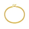 Chokers Dieyuro 316L rostfritt stål förtjockat djärv länkkedjekokerhalsband för kvinnor Punk Girls Gold Color Hip Hop Jewelry Gifts 230921