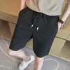 Herr shorts sommar avslappnad män mode byxor bomullsjoggare sport tröjor märke på baggy träning byxor kläder 3xl