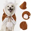 犬のアパレル装飾猫のコスチューム素敵なケープハロウィーンコスチューム調整可能な再利用可能なマントのぬいぐるみ