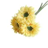 Juldekorationer Flower Decor Flower Easy Faux Silk Flower Artificial Chrysanthemum For Home R230922