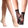 Frauen Socken 40Pcs Transparent Sommer Für Ultradünne Nylon Damen Weibliche Mädchen Kurze Knöchel Elastische Kristall Seidige Unsichtbare